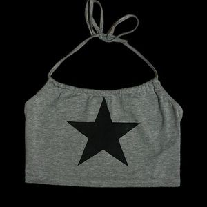 EMO STAR CROP TOP